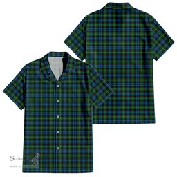 ScotsTee Shop Scottish Lamont Clan Tartan Women Casual Shirt - Classic