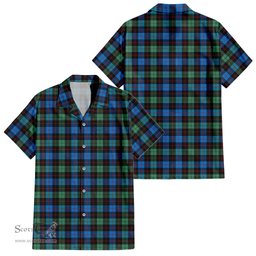 ScotsTee Shop Scottish Guthrie Ancient Clan Tartan Women Casual Shirt - Classic