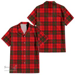 ScotsTee Shop Scottish Heron Clan Tartan Women Casual Shirt - Classic