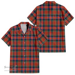 ScotsTee Shop Scottish MacDuff Ancient Clan Tartan Women Casual Shirt - Classic