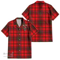 ScotsTee Shop Scottish MacDougall Modern Clan Crest Tartan Women Casual Shirt - Classic