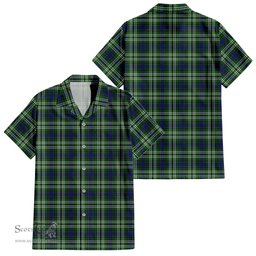 ScotsTee Shop Scottish Haliburton Clan Tartan Women Casual Shirt - Classic