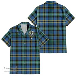 ScotsTee Shop Scottish Hope Ancient Clan Crest Tartan Women Casual Shirt - Classic