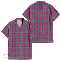 ScotsTee Shop Scottish Lindsay Ancient Clan Tartan Women Casual Shirt - Classic