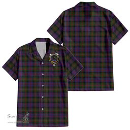 ScotsTee Shop Scottish MacDonell of Glengarry Clan Crest Tartan Women Casual Shirt - Classic