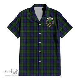 ScotsTee Shop Scottish MacEwen Clan Crest Tartan Women Casual Shirt - Classic