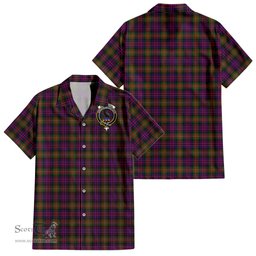 ScotsTee Shop Scottish MacDonell of Glengarry Modern Clan Crest Tartan Women Casual Shirt - Classic
