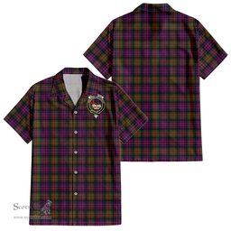 ScotsTee Shop Scottish MacDonald Modern Clan Crest Tartan Women Casual Shirt - Classic