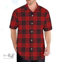 ScotsTee Shop Scottish MacLeod of Raasay Clan Tartan Women Casual Shirt - Classic