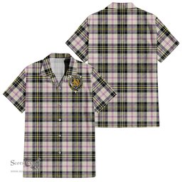 ScotsTee Shop Scottish MacPherson Dress Ancient Clan Crest Tartan Women Casual Shirt - Classic