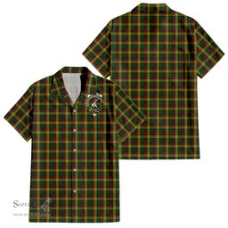 ScotsTee Shop Scottish MacMillan Ancient Clan Crest Tartan Women Casual Shirt - Classic