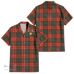 ScotsTee Shop Scottish Stewart of Appin Ancient Clan Crest Tartan Women Casual Shirt - Classic