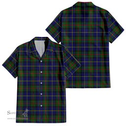 ScotsTee Shop Scottish MacLeod of Harris Modern Clan Tartan Women Casual Shirt - Classic