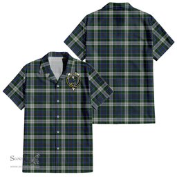 ScotsTee Shop Scottish MacInnes Dress Clan Crest Tartan Women Casual Shirt - Classic
