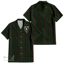 ScotsTee Shop Scottish Tennant Clan Crest Tartan Women Casual Shirt - Classic