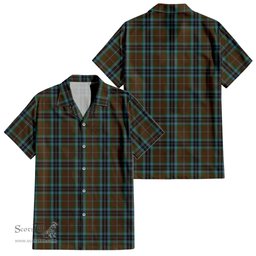 ScotsTee Shop Scottish MacTavish Hunting Clan Tartan Women Casual Shirt - Classic