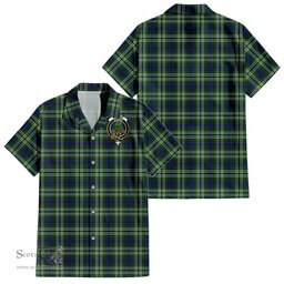 ScotsTee Shop Scottish Swinton Clan Crest Tartan Women Casual Shirt - Classic