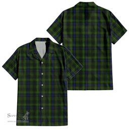 ScotsTee Shop Scottish Stewart Hunting Clan Tartan Women Casual Shirt - Classic