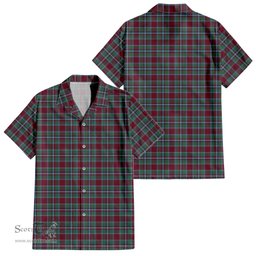 ScotsTee Shop Scottish Spens (Spence) Clan Tartan Women Casual Shirt - Classic