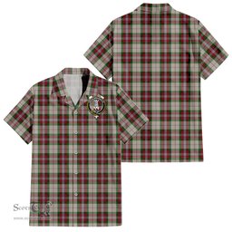 ScotsTee Shop Scottish MacLean Dress Clan Crest Tartan Women Casual Shirt - Classic