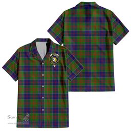 ScotsTee Shop Scottish Stewart of Appin Hunting Modern Clan Crest Tartan Women Casual Shirt - Classic