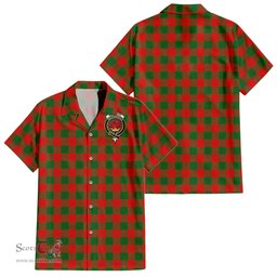 ScotsTee Shop Scottish Moncrieff Modern Clan Crest Tartan Women Casual Shirt - Classic