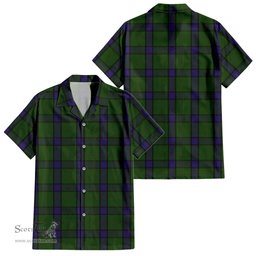 ScotsTee Shop Scottish MacWilliam Hunting Clan Tartan Women Casual Shirt - Classic