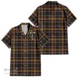 ScotsTee Shop Scottish MacKay of Strathnaver Clan Crest Tartan Women Casual Shirt - Classic