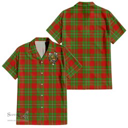 ScotsTee Shop Scottish MacGregor Modern Clan Crest Tartan Women Casual Shirt - Classic