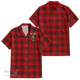 ScotsTee Shop Scottish Matheson Modern Clan Crest Tartan Women Casual Shirt - Classic