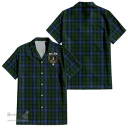 ScotsTee Shop Scottish MacIntyre Clan Crest Tartan Women Casual Shirt - Classic