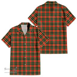 ScotsTee Shop Scottish MacLachlan Hunting Modern Clan Tartan Women Casual Shirt - Classic