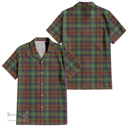 ScotsTee Shop Scottish Shaw Green Modern Clan Tartan Women Casual Shirt - Classic