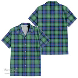 ScotsTee Shop Scottish Sutherland Ancient Clan Tartan Women Casual Shirt - Classic
