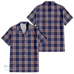 ScotsTee Shop Scottish Stewart of Appin Hunting Dress Clan Tartan Women Casual Shirt - Classic