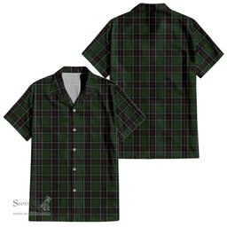 ScotsTee Shop Scottish Sinclair Hunting Clan Tartan Women Casual Shirt - Classic