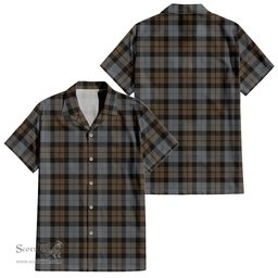 ScotsTee Shop Scottish MacKay Weathered Clan Tartan Women Casual Shirt - Classic