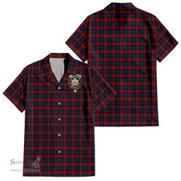 ScotsTee Shop Scottish MacLachlan Clan Crest Tartan Women Casual Shirt - Classic
