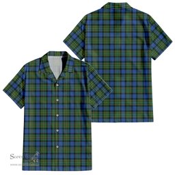 ScotsTee Shop Scottish MacLaren Ancient Clan Tartan Women Casual Shirt - Classic