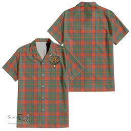 ScotsTee Shop Scottish MacIntosh Ancient Clan Crest Tartan Women Casual Shirt - Classic