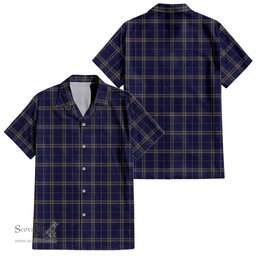 ScotsTee Shop Scottish Rhys of Wales Clan Tartan Women Casual Shirt - Classic