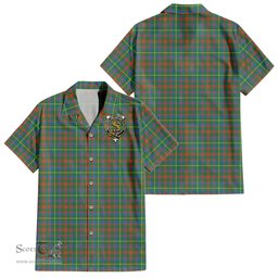 ScotsTee Shop Scottish MacIntosh Hunting Ancient Clan Crest Tartan Women Casual Shirt - Classic