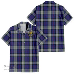 ScotsTee Shop Scottish Sinclair Dress Clan Crest Tartan Women Casual Shirt - Classic