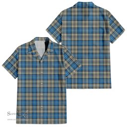ScotsTee Shop Scottish Napier Ancient Clan Tartan Women Casual Shirt - Classic