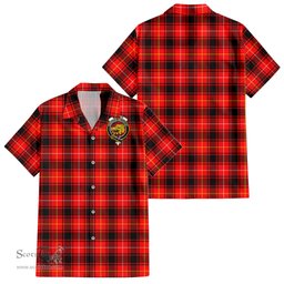 ScotsTee Shop Scottish MacIver Modern Clan Crest Tartan Women Casual Shirt - Classic
