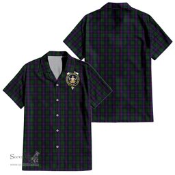 ScotsTee Shop Scottish Urquhart Clan Crest Tartan Women Casual Shirt - Classic