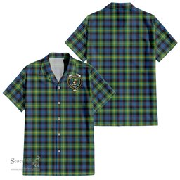 ScotsTee Shop Scottish Watson Ancient Clan Crest Tartan Women Casual Shirt - Classic