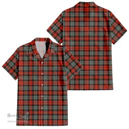 ScotsTee Shop Scottish MacLachlan Weathered Clan Tartan Women Casual Shirt - Classic