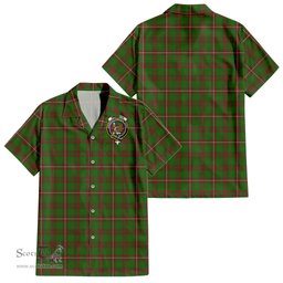 ScotsTee Shop Scottish MacKinnon Hunting Modern Clan Crest Tartan Women Casual Shirt - Classic