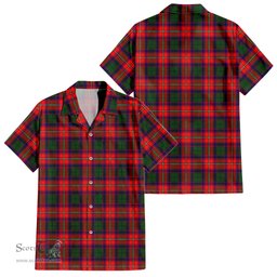 ScotsTee Shop Scottish Riddell Clan Tartan Women Casual Shirt - Classic